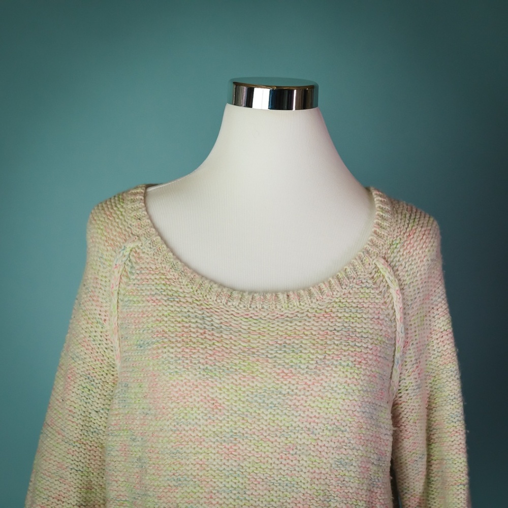 Anthropologie Moth Large Multi-Colored Sweater - Picture 2 of 5
